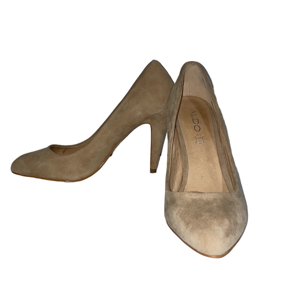 Aldo suede pump(39)